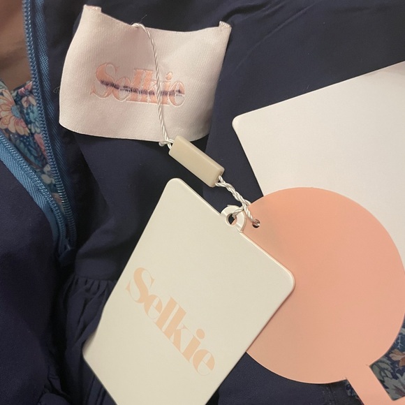 Selkie Mayfair Puff Mini Dress in Secret Garden - Picture 4 of 5